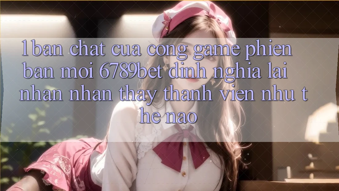 1. Bản Chất Của “Cổng Game Phiên bản mới”: 6789bet Định Nghĩa Lại Nhận nhận thấy Thành viên Như Thế Nào?