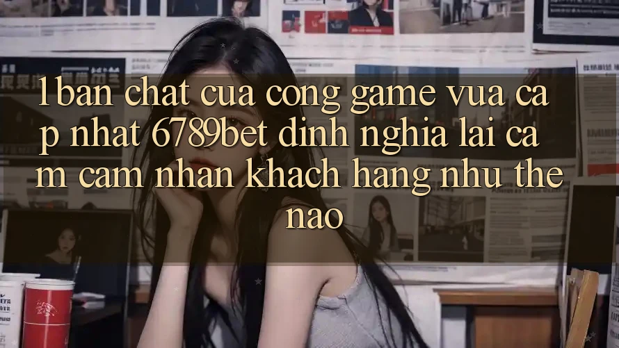 1. Bản Chất Của “Cổng Game Vừa cập nhật”: 6789bet Định Nghĩa Lại Cảm cảm nhận Khách hàng Như Thế Nào?