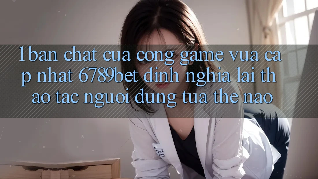 1. Bản Chất Của “Cổng Game Vừa cập nhật”: 6789bet Định Nghĩa Lại Thao tác Người Dùng Tựa Thế Nào?