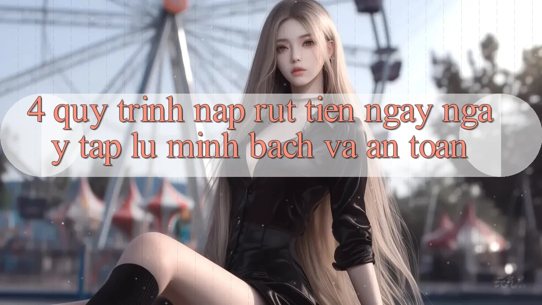 4. Quy Trình Nạp Rút Tiền: Ngay ngay tắp lự, Minh Bạch và An Toàn