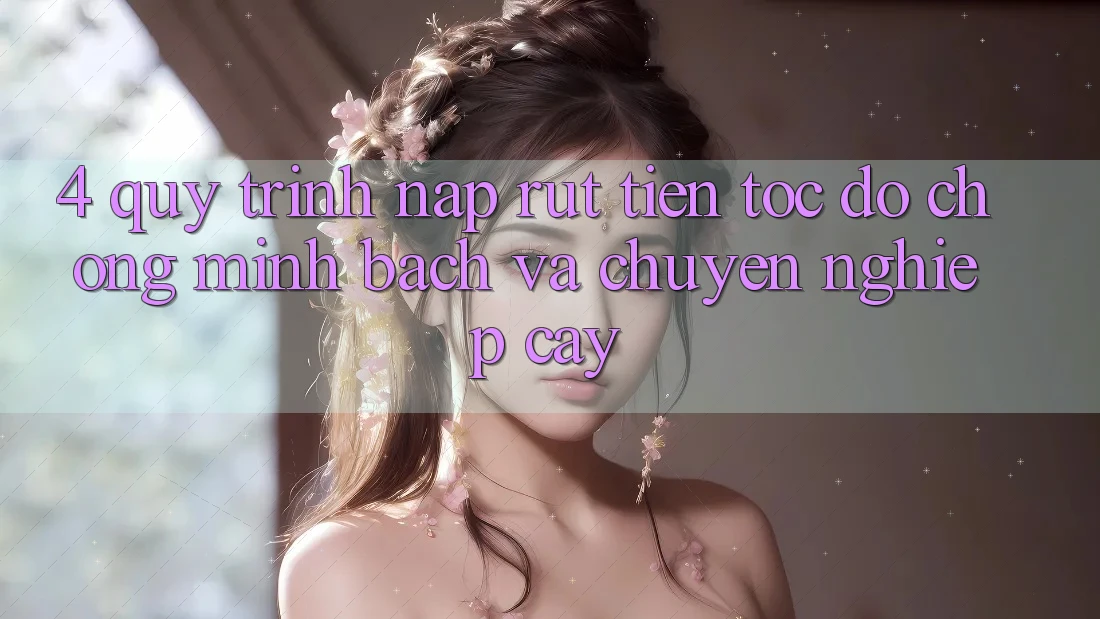 4. Quy Trình Nạp Rút Tiền: Tốc độ Chóng, Minh Bạch và Chuyên nghiệp cậy