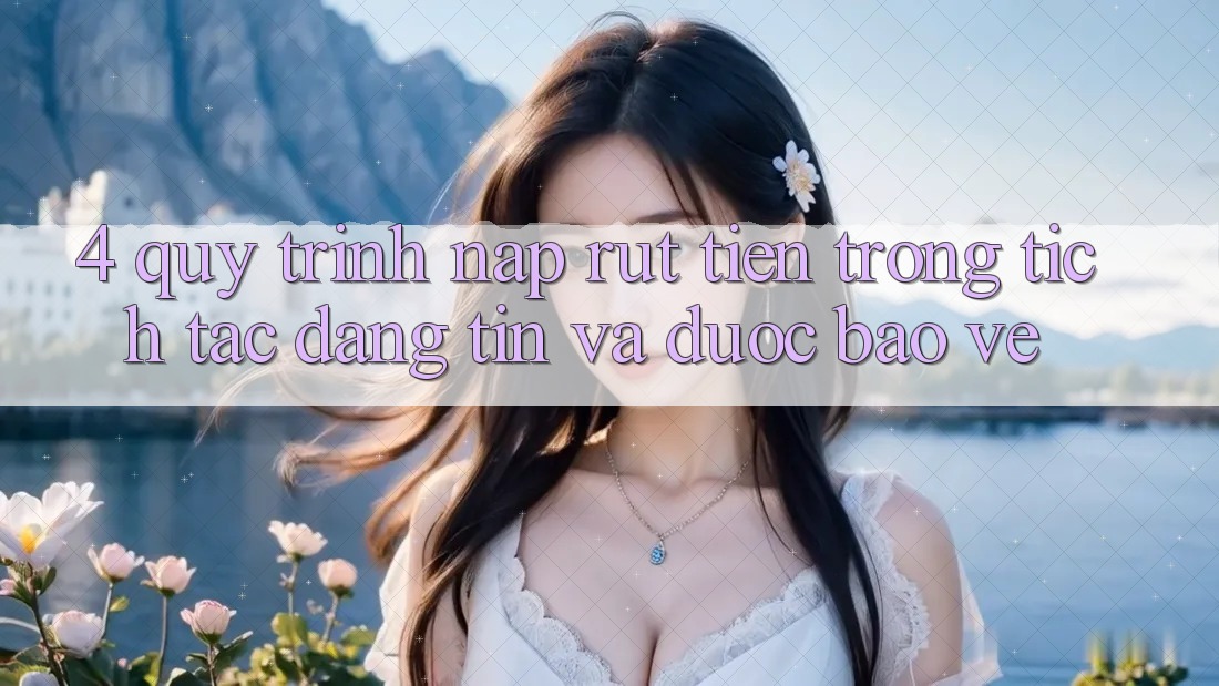 4. Quy Trình Nạp Rút Tiền: Trong tích tắc, Đáng tin và Được bảo vệ