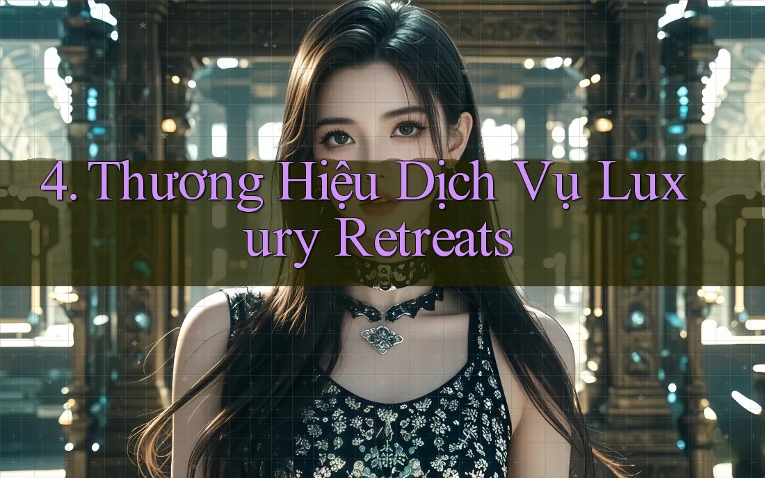 4. Thương Hiệu Dịch Vụ Luxury Retreats