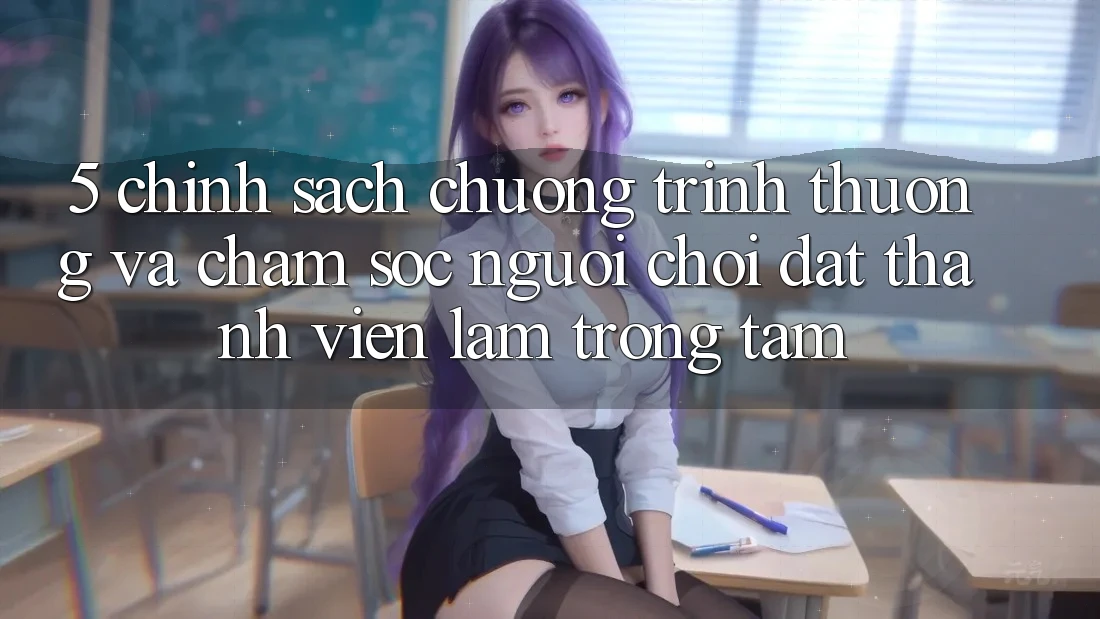 5. Chính Sách Chương trình thưởng Và Chăm Sóc Người chơi: Đặt Thành viên Làm Trọng Tâm