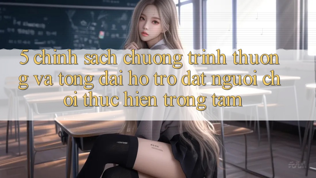 5. Chính Sách Chương trình thưởng Và Tổng đài hỗ trợ: Đặt Người Chơi Thực hiện Trọng Tâm