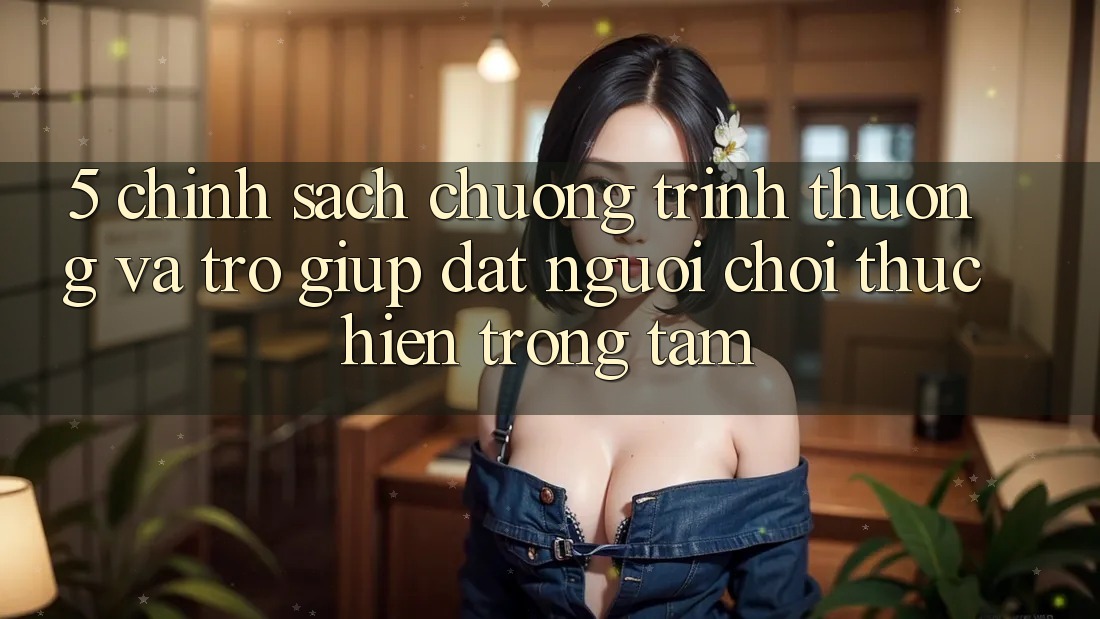 5. Chính Sách Chương trình thưởng Và Trợ giúp: Đặt Người Chơi Thực hiện Trọng Tâm