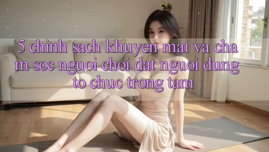 5. Chính Sách Khuyến Mãi Và Chăm Sóc Người chơi: Đặt Người dùng Tổ chức Trọng Tâm