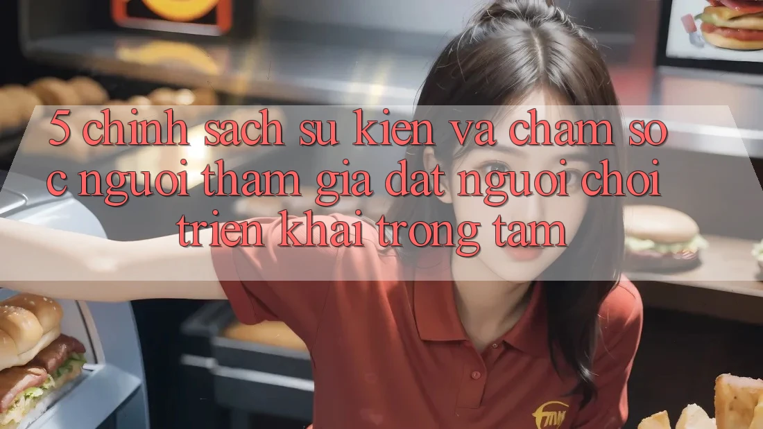 5. Chính Sách Sự kiện Và Chăm Sóc Người tham gia: Đặt Người Chơi Triển khai Trọng Tâm