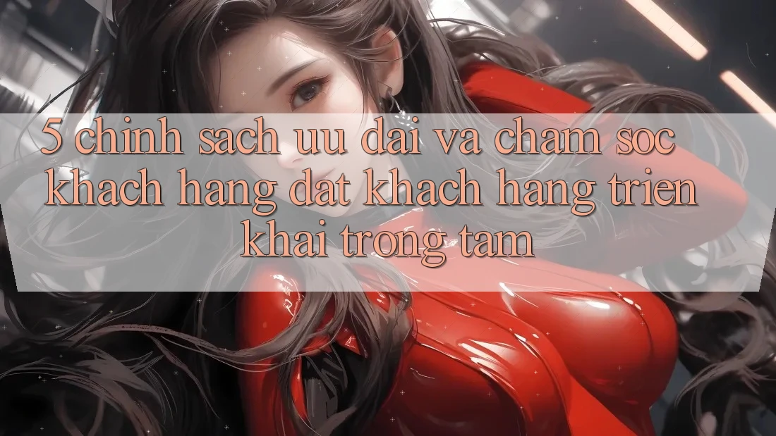 5. Chính Sách Ưu đãi Và Chăm Sóc Khách Hàng: Đặt Khách hàng Triển khai Trọng Tâm