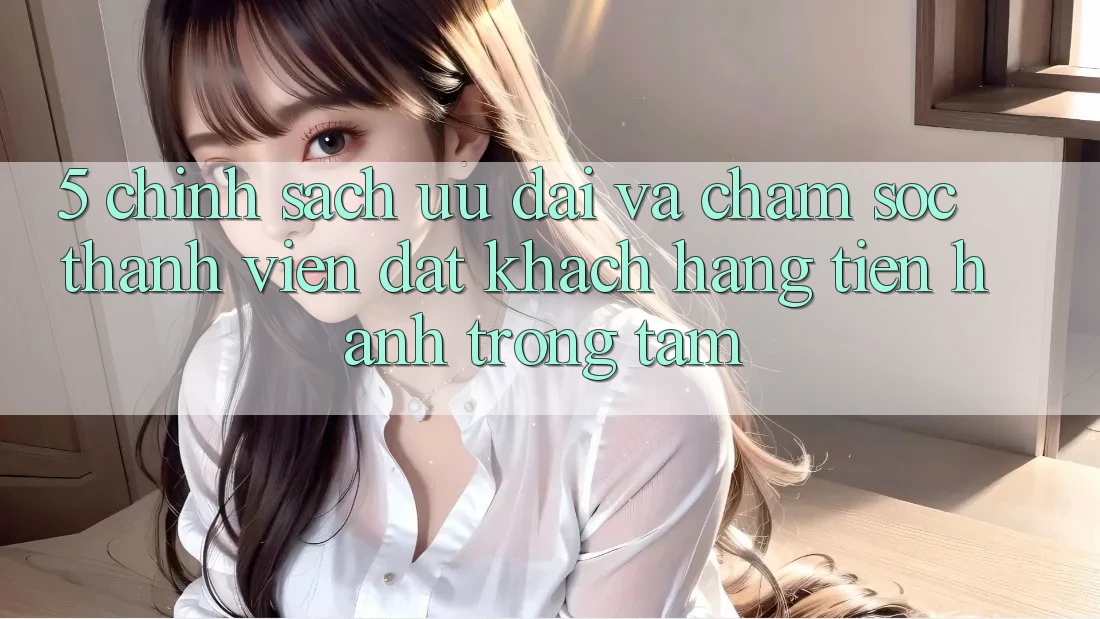5. Chính Sách Ưu đãi Và Chăm Sóc Thành viên: Đặt Khách hàng Tiến hành Trọng Tâm
