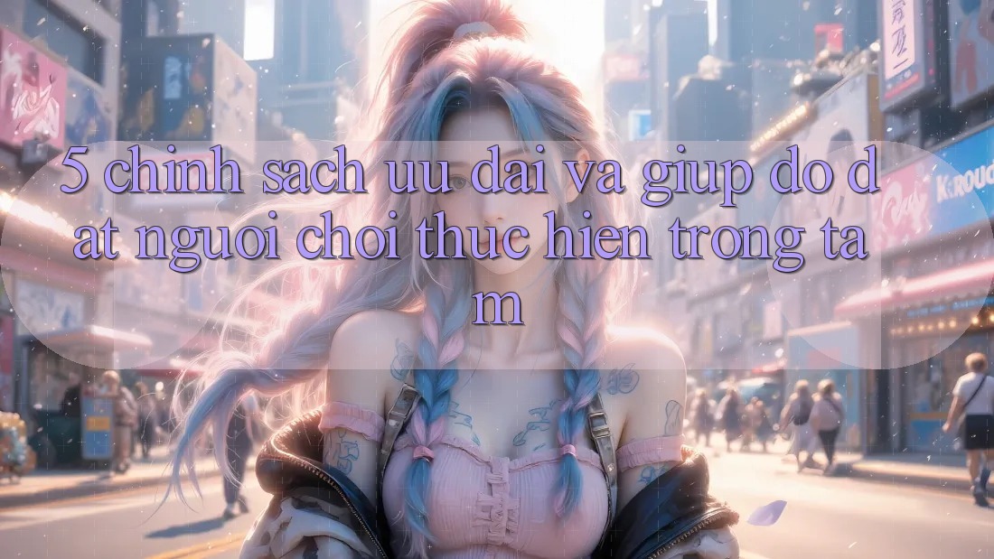 5. Chính Sách Ưu đãi Và Giúp đỡ: Đặt Người Chơi Thực hiện Trọng Tâm