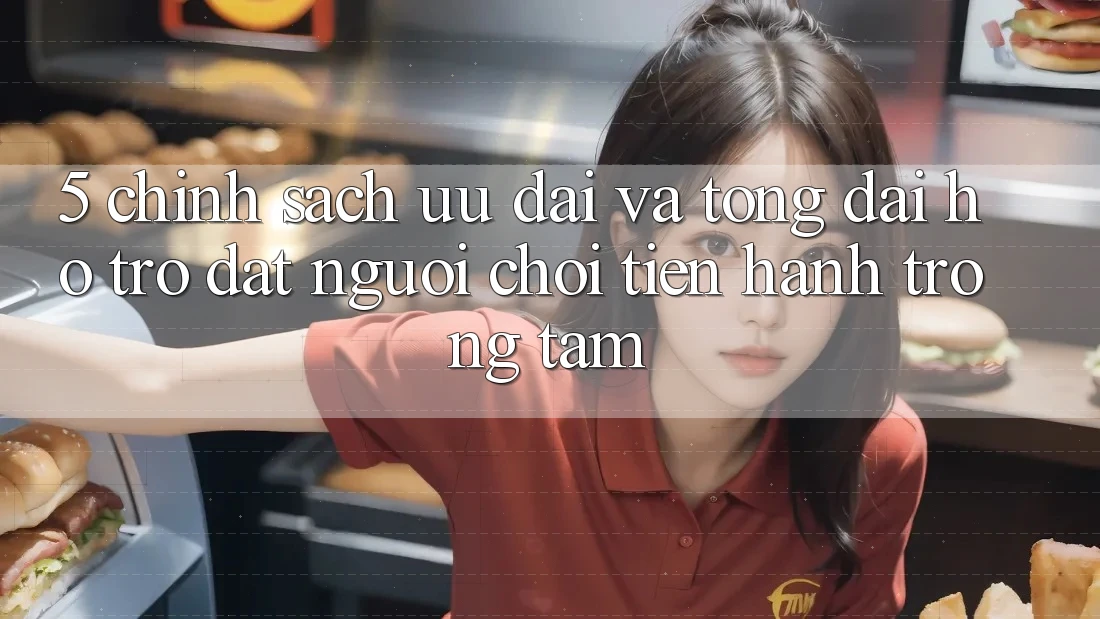 5. Chính Sách Ưu đãi Và Tổng đài hỗ trợ: Đặt Người Chơi Tiến hành Trọng Tâm
