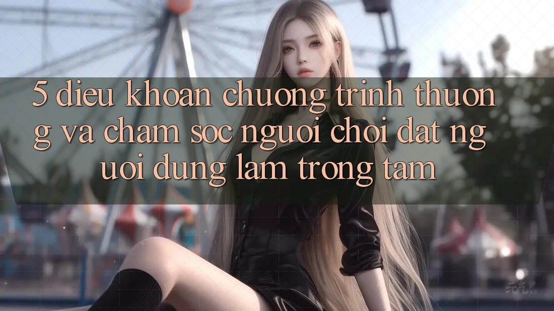 5. Điều khoản Chương trình thưởng Và Chăm Sóc Người chơi: Đặt Người dùng Làm Trọng Tâm