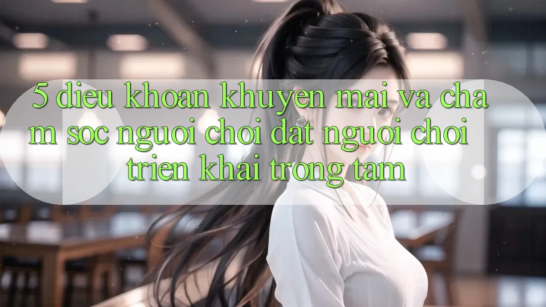 5. Điều khoản Khuyến Mãi Và Chăm sóc người chơi: Đặt Người Chơi Triển khai Trọng Tâm