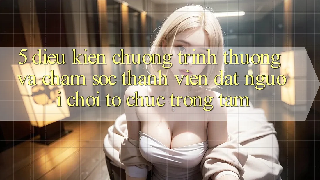 5. Điều kiện Chương trình thưởng Và Chăm Sóc Thành viên: Đặt Người Chơi Tổ chức Trọng Tâm