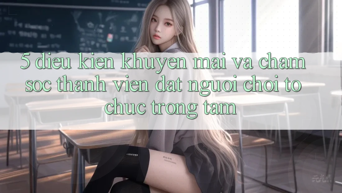 5. Điều kiện Khuyến Mãi Và Chăm Sóc Thành viên: Đặt Người Chơi Tổ chức Trọng Tâm
