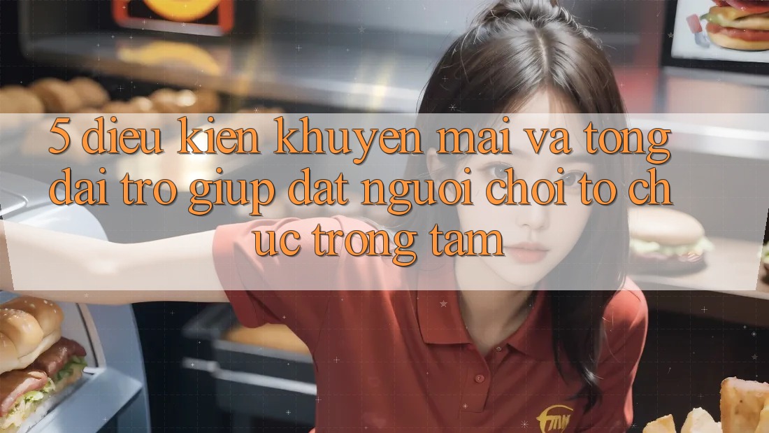 5. Điều kiện Khuyến Mãi Và Tổng đài trợ giúp: Đặt Người Chơi Tổ chức Trọng Tâm