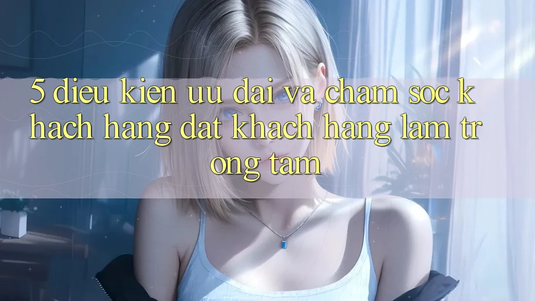 5. Điều kiện Ưu đãi Và Chăm Sóc Khách Hàng: Đặt Khách hàng Làm Trọng Tâm