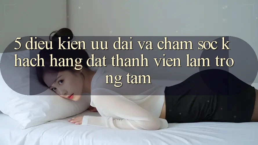 5. Điều kiện Ưu đãi Và Chăm Sóc Khách Hàng: Đặt Thành viên Làm Trọng Tâm