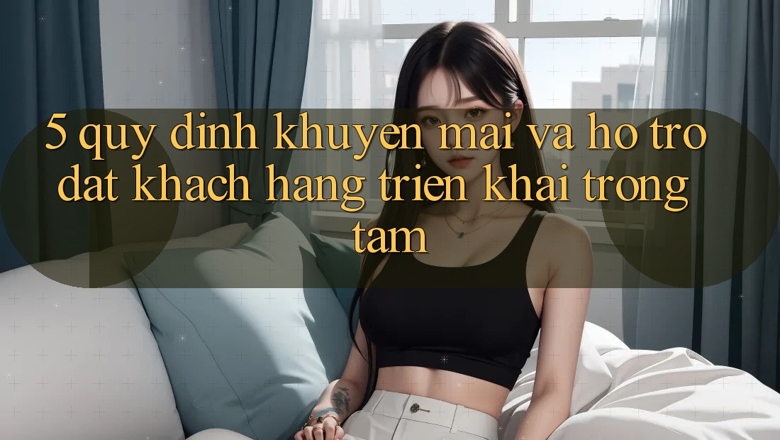 5. Quy định Khuyến Mãi Và Hỗ trợ: Đặt Khách hàng Triển khai Trọng Tâm