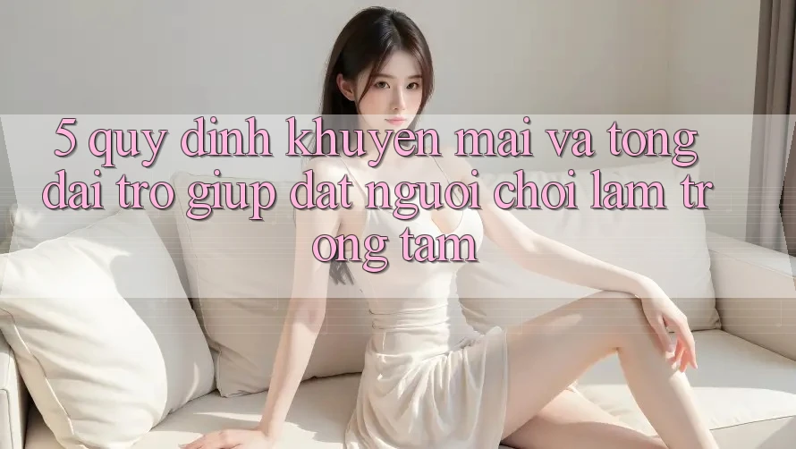 5. Quy định Khuyến Mãi Và Tổng đài trợ giúp: Đặt Người chơi Làm Trọng Tâm