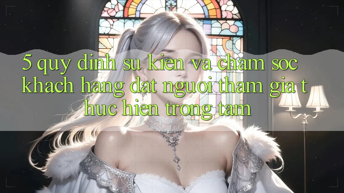 5. Quy định Sự kiện Và Chăm Sóc Khách Hàng: Đặt Người tham gia Thực hiện Trọng Tâm