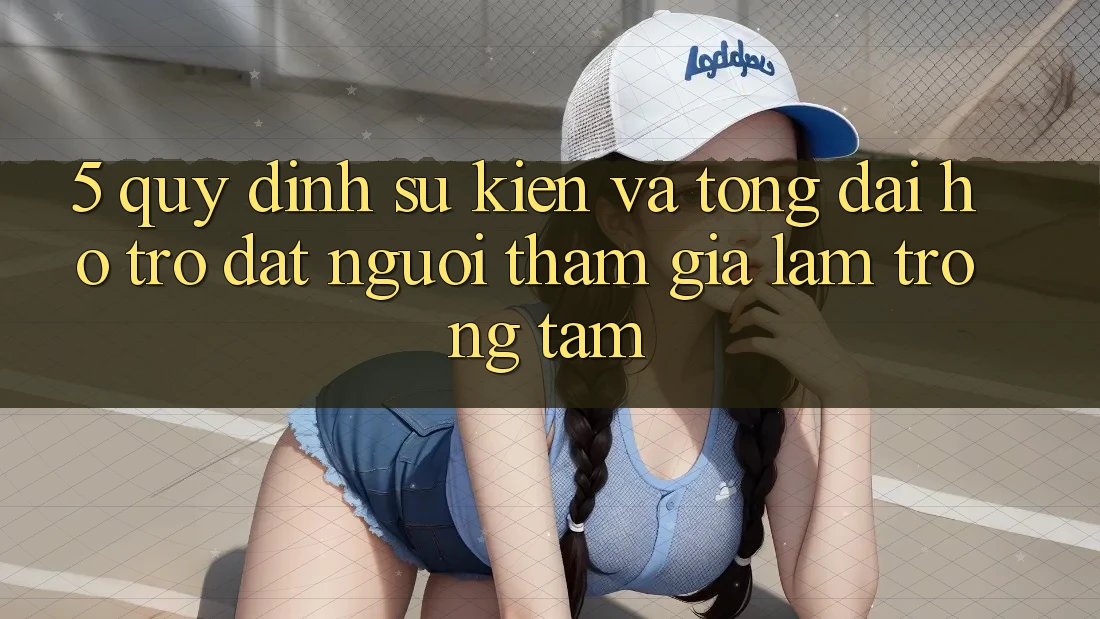 5. Quy định Sự kiện Và Tổng đài hỗ trợ: Đặt Người tham gia Làm Trọng Tâm