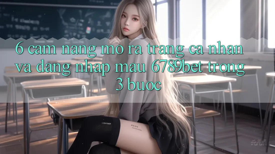 6. Cẩm nang Mở ra trang cá nhân và Đăng Nhập Mau 6789bet Trong 3 Bước