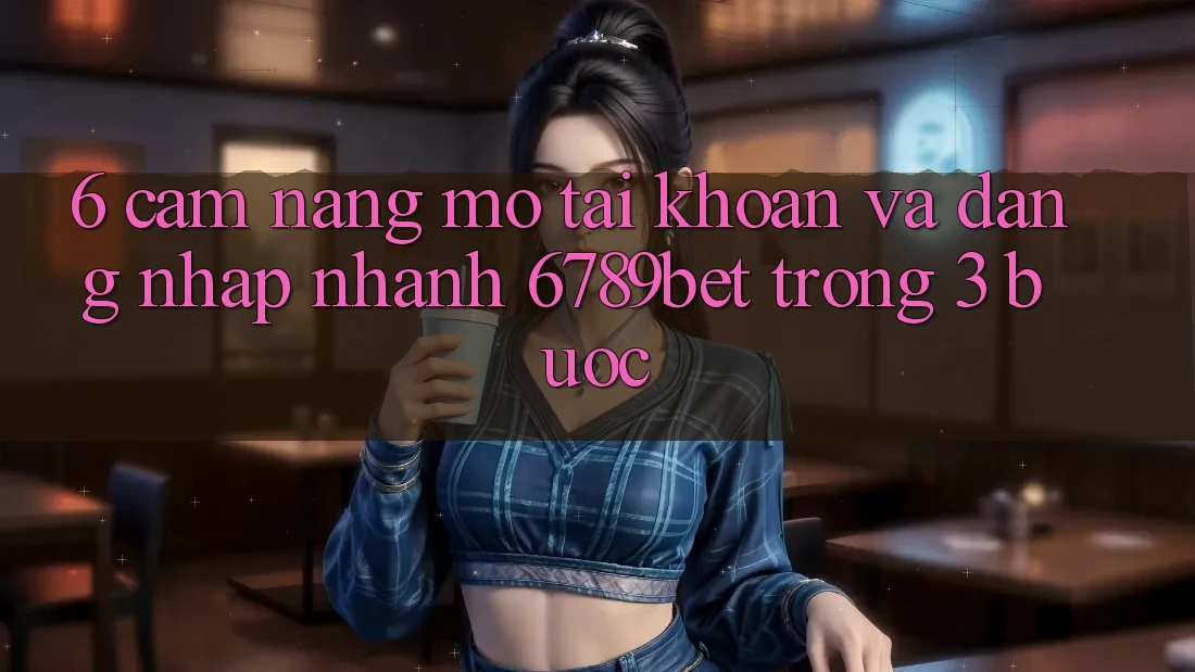 6. Cẩm nang Mở tài khoản và Đăng Nhập Nhanh 6789bet Trong 3 Bước