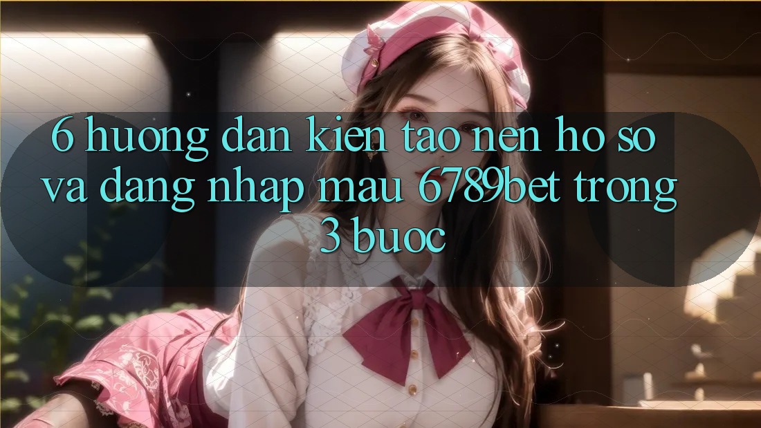 6. Hướng Dẫn Kiến tạo nên hồ sơ và Đăng Nhập Mau 6789bet Trong 3 Bước
