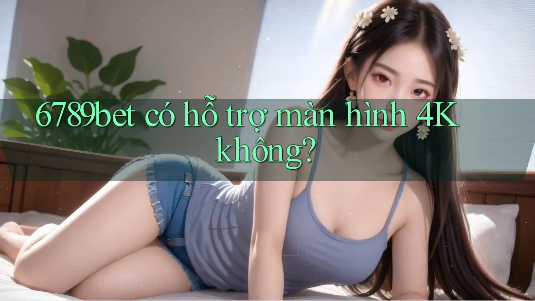 6789bet có hỗ trợ màn hình 4K không?