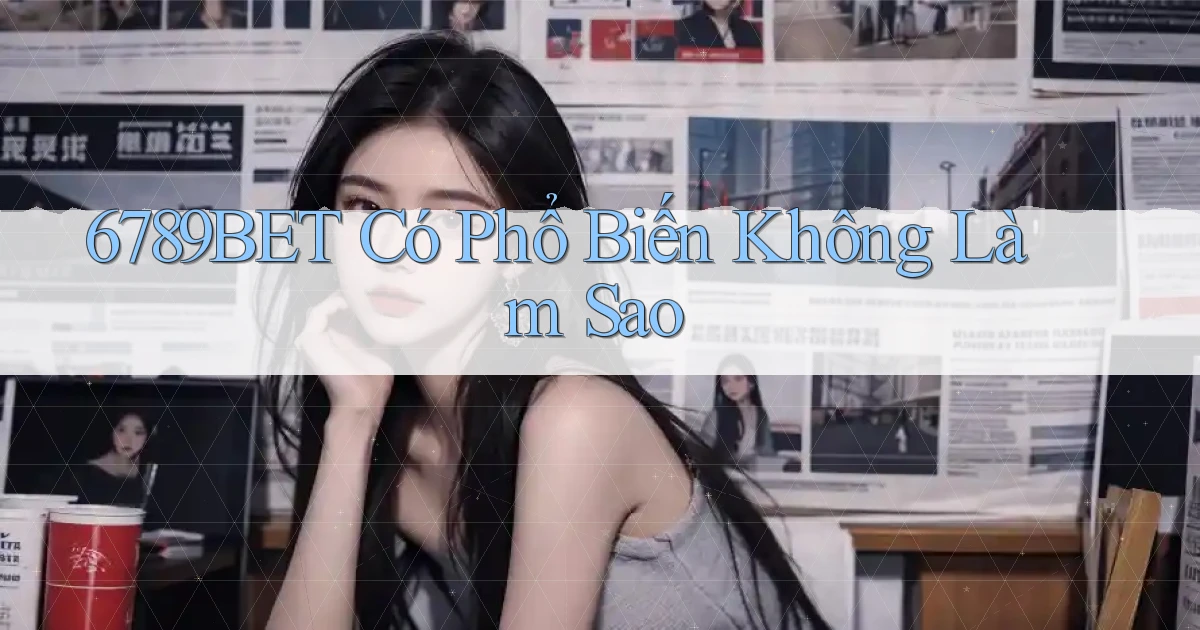 6789bet có phổ biến không làm sao