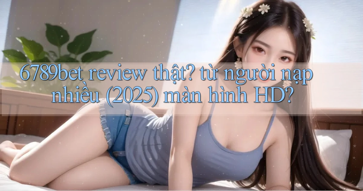 6789bet review thật từ người nạp nhiều (2025) màn hình HD