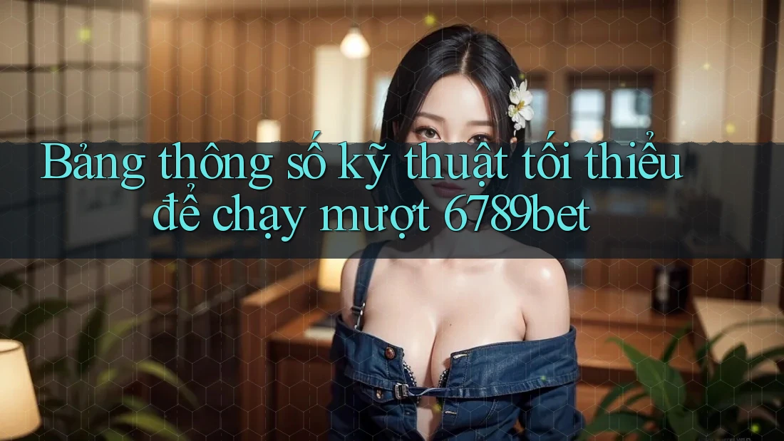 Bảng thông số kỹ thuật tối thiểu để chạy mượt 6789bet