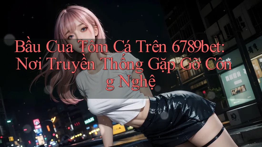 Bầu Cua Tôm Cá Trên 6789bet: Nơi Truyền Thống Gặp Gỡ Công Nghệ