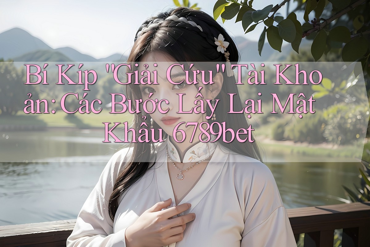 Bí Kíp “Giải Cứu” Tài Khoản: Các Bước Lấy Lại Mật Khẩu 6789bet