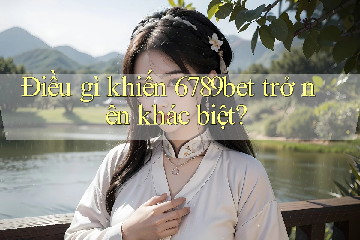 Điều gì khiến 6789bet trở nên khác biệt?