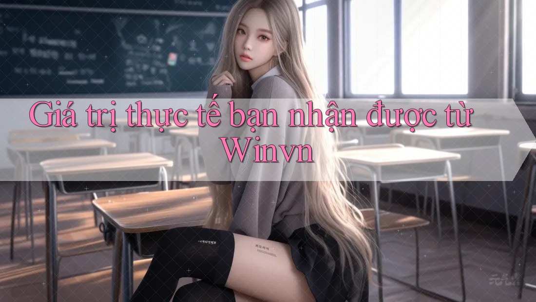 Giá trị thực tế bạn nhận được từ Winvn
