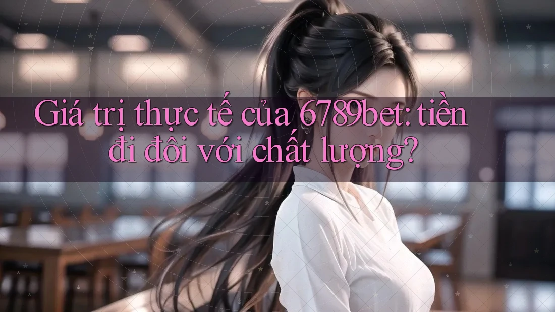 Giá trị thực tế của 6789bet: tiền đi đôi với chất lượng?