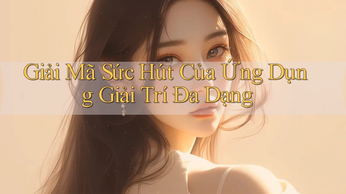 Giải Mã Sức Hút Của Ứng Dụng Giải Trí Đa Dạng