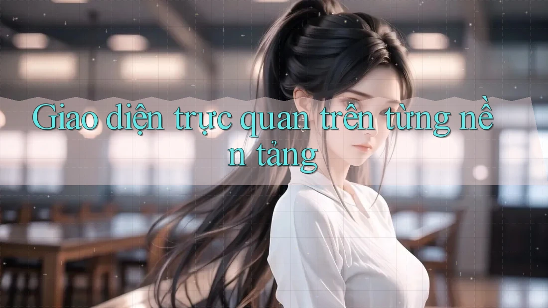 Giao diện trực quan trên từng nền tảng