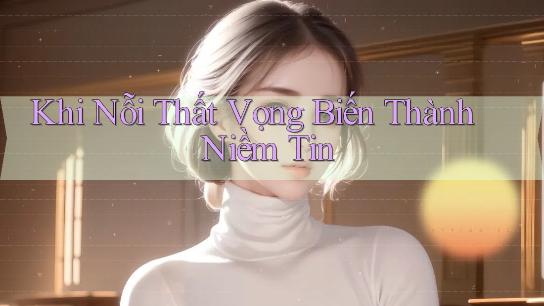 Khi Nỗi Thất Vọng Biến Thành Niềm Tin