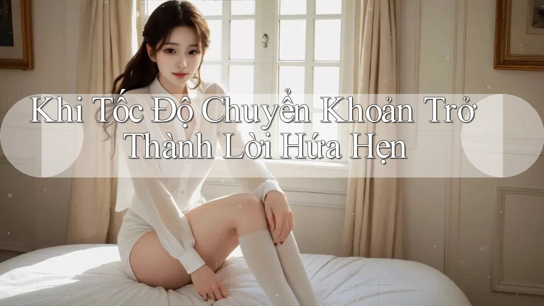 Khi Tốc Độ Chuyển Khoản Trở Thành Lời Hứa Hẹn