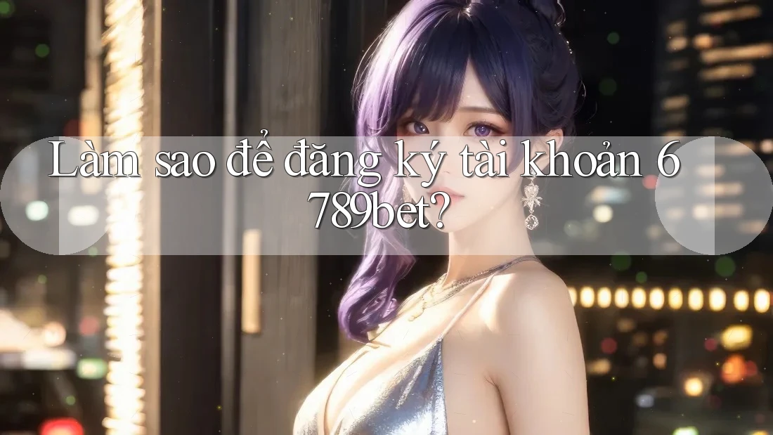 Làm sao để đăng ký tài khoản 6789bet?