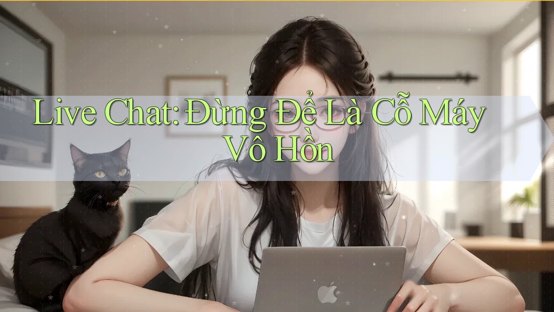 Live Chat: Đừng Để Là Cỗ Máy Vô Hồn