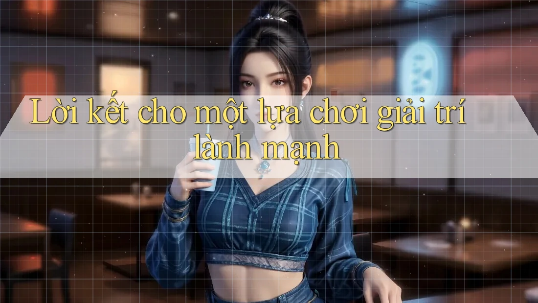 Lời kết cho một lựa chơi giải trí lành mạnh