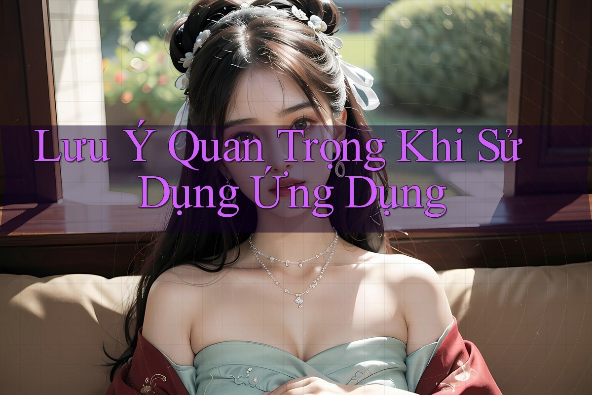 Lưu Ý Quan Trọng Khi Sử Dụng Ứng Dụng
