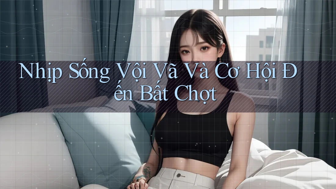 Nhịp Sống Vội Vã Và Cơ Hội Đến Bất Chợt