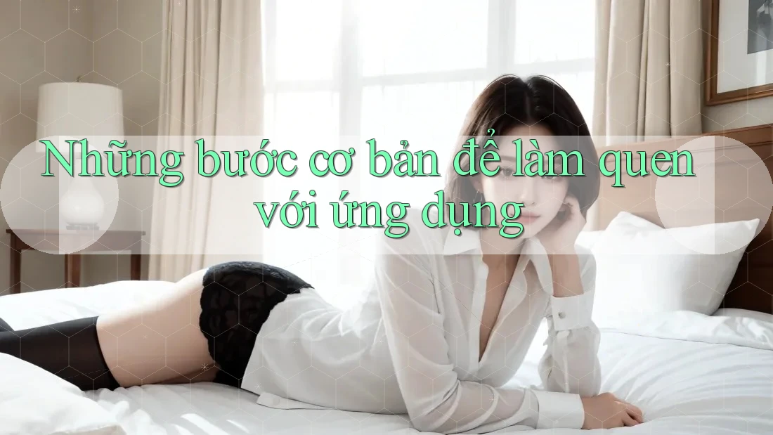 Những bước cơ bản để làm quen với ứng dụng