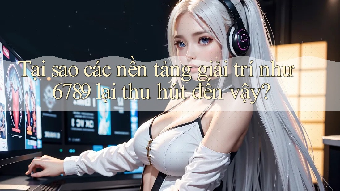 Tại sao các nền tảng giải trí như 6789 lại thu hút đến vậy?